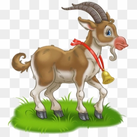 Goat Cartoon Png, Transparent Png - goat clipart png