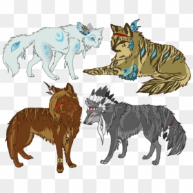 Wolf Wolf Drawing Native Americans, HD Png Download - wolf drawing png