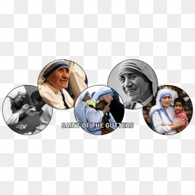 Mother Teresa Helping The Poor, HD Png Download - mother teresa png