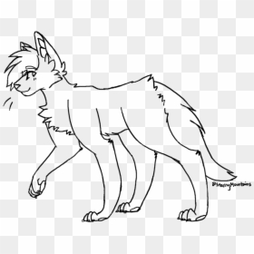 Transparent Wolf Base, HD Png Download - wolf drawing png