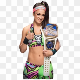 Bayley Smackdown Women's Champion Png, Transparent Png - wwe bayley png