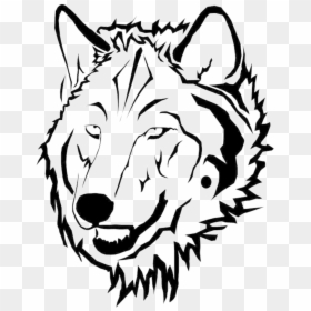 Coloring Book, HD Png Download - wolf drawing png