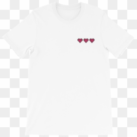 Active Shirt, HD Png Download - 8bit heart png