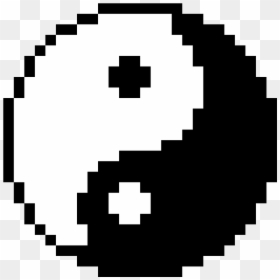 Pixel Yin And Yang, HD Png Download - 8bit heart png