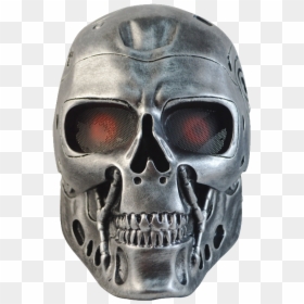 Terminator Robot Masque, HD Png Download - terminator skull png