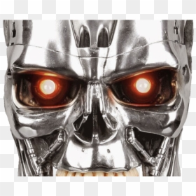 Terminator Skull Png, Transparent Png - terminator skull png