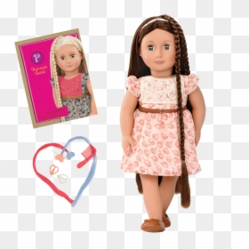 Our Generation Hair Grow Doll, HD Png Download - pansy png