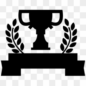 Black And White Vector Drawing Trophy, HD Png Download - olive branches png