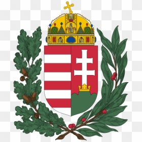 Hungarian Coat Of Arms Png, Transparent Png - olive branches png
