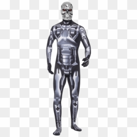 Terminator Endoskeleton Costume, HD Png Download - terminator skull png