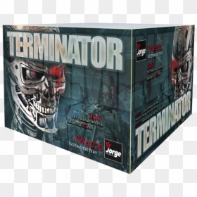 Terminator Firework, HD Png Download - terminator skull png