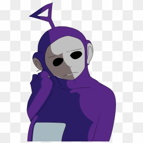 Teletubbies Drawing Purple - Tinky Winky Slendytubbies Fanart, HD Png Download - teletubby png