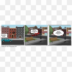 Dora The Explorer Storyboards, HD Png Download - crashed car png