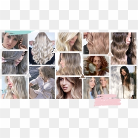 Collage, HD Png Download - long blonde hair png
