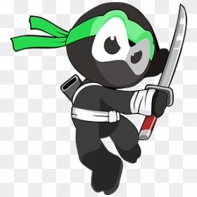 Ninja Turtle Clipart - Cartoon, HD Png Download - cartoon ninja png