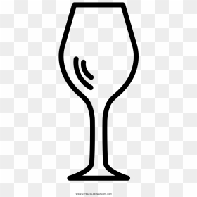 Copa De Vino Página Para Colorear - Champagne Stemware, HD Png Download - copa de vino png