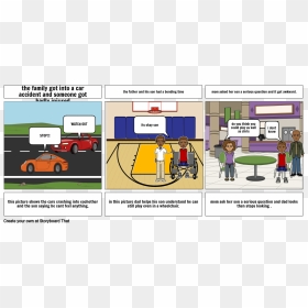 Cartoon, HD Png Download - crashed car png