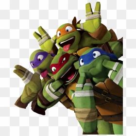 Nickelodeon Teenage Mutant Ninja Turtles Animated, HD Png Download - cartoon ninja png