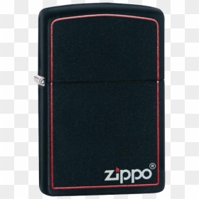 Classic Black And Red Zippo 218zb - Zippo, HD Png Download - zippo png