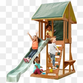 Main Product Photo - Climbing Frame With Slide, HD Png Download - climbing ladder png