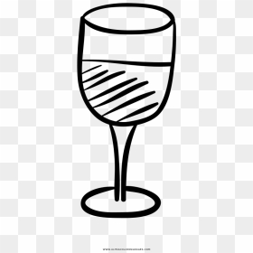 Copa De Vino Página Para Colorear - Wine Glass, HD Png Download - copa de vino png