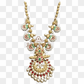 Necklace, HD Png Download - gold ornaments png