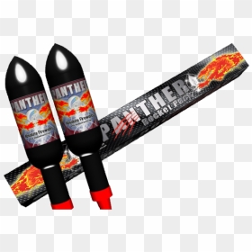 Panther Rockets Pack Of 2 Professional Display Rockets - Missile, HD Png Download - firework rocket png