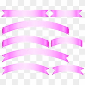 Parallel, HD Png Download - pink ribbon banner png