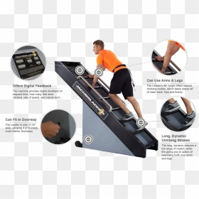 Jacob's Ladder Workout Routines, HD Png Download - climbing ladder png