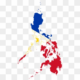 Thumb Image - Map Of The Philippines Red Blue Yellow, HD Png Download - map clipart png