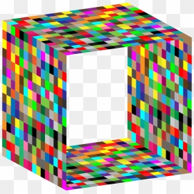 3d Multicolored Box Clip Arts - 3d Computer Graphics, HD Png Download - 3d box png