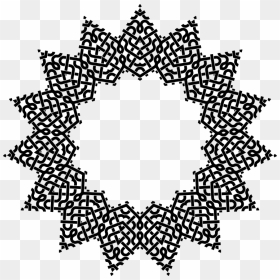 Intertwined Geometric Design - Geometric Circle Designs Png, Transparent Png - geometric design png