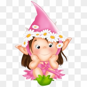 Hadas Y Duendes Animados Clipart , Png Download - Baby Fairies Pixies Gnomes Animation, Transparent Png - nubes animadas png