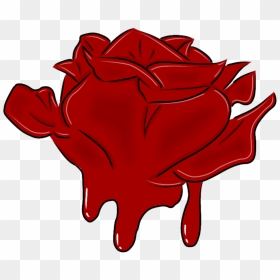 Garden Roses, HD Png Download - bloody rose png