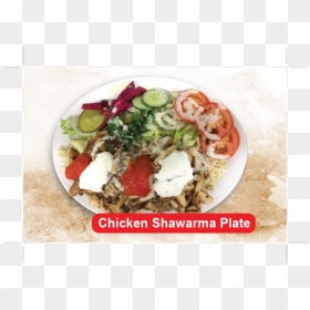 Chicken Shawarma Plate - Taco, HD Png Download - shawarma png