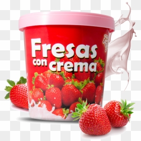 Fresas Con Crema - Fresas Con Crema Png, Transparent Png - fresas png
