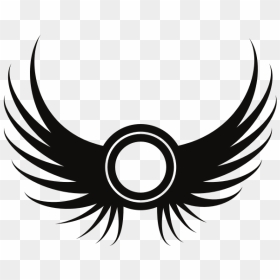 Wings Silhouette Symbol - Illustration, HD Png Download - wings silhouette png