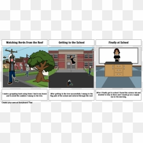 Cartoon, HD Png Download - cartoon zombie png