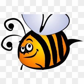 Transparent Bee Transparent Png - Bee Clip Art, Png Download - bee silhouette png