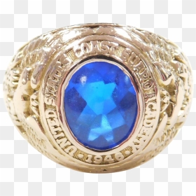 Transparent Blue Ring Png - Engagement Ring, Png Download - gold rings png