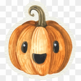 Cute Pumpkin , Png Download - Cute Halloween Pumpkin Transparent Background, Png Download - cute halloween png