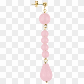 Earrings, HD Png Download - moño rosa png