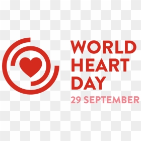 World Heart Day Logo 2019, HD Png Download - half heart png