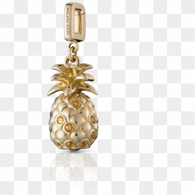 Louis Vuitton Pineapple Charm Yellow Gold And Yellow - Louis Vuitton, HD Png Download - gold pineapple png