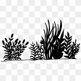 Free Png Nature Background Silhouette Png Images Transparent - Transparent Background Bush Silhouette Png, Png Download - nature background png