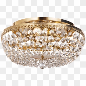 Chandelier, HD Png Download - gold chandelier png