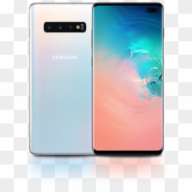 Samsung Galaxy S10 Prism White 128gb, HD Png Download - linea blanca png