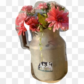 #decoration #decor #cow #flower #flowers #vase - Dahlia, HD Png Download - dahlia png