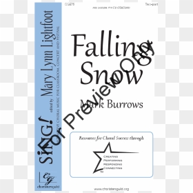 Calligraphy, HD Png Download - falling snowflakes png