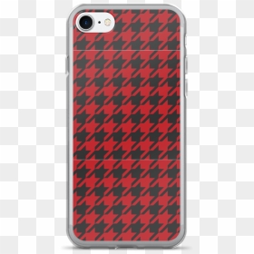 Transparent Iphone 7 Red Png - Smartphone, Png Download - houndstooth png